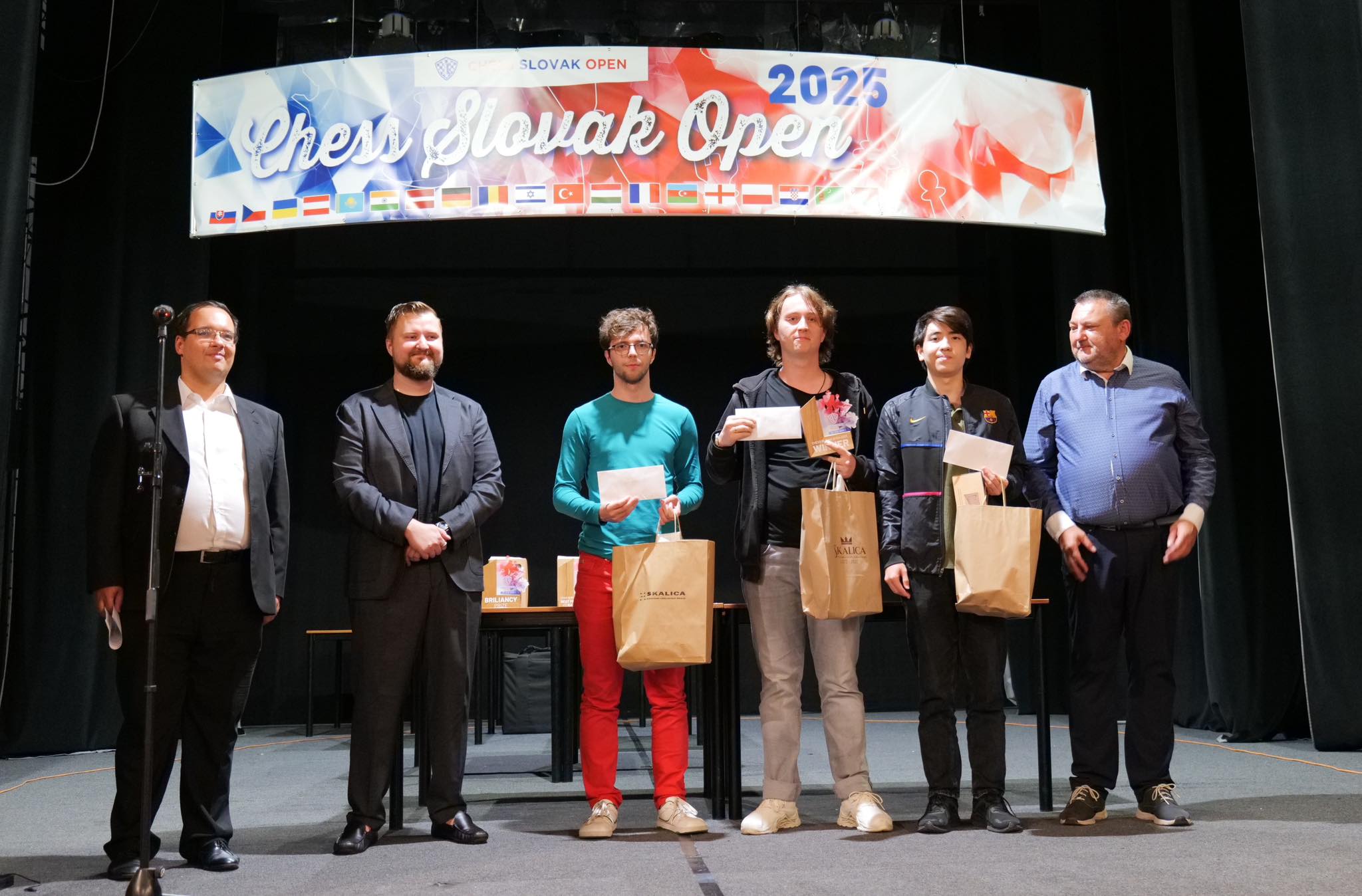 Closing ceremony of Chess Slovak Open 2025