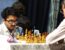 GM Aditya Mittal a GM David Navara za šachovnicou na Chess Slovak Open 2026 v Skalici