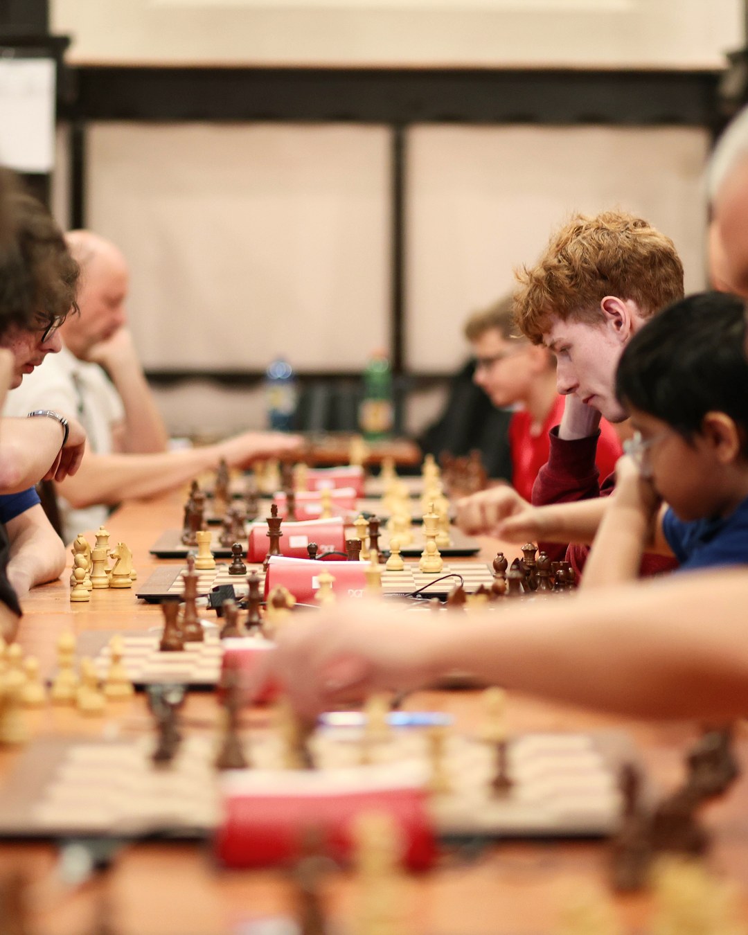 Playing hall of Chess Slovak Open 2026 before the final round